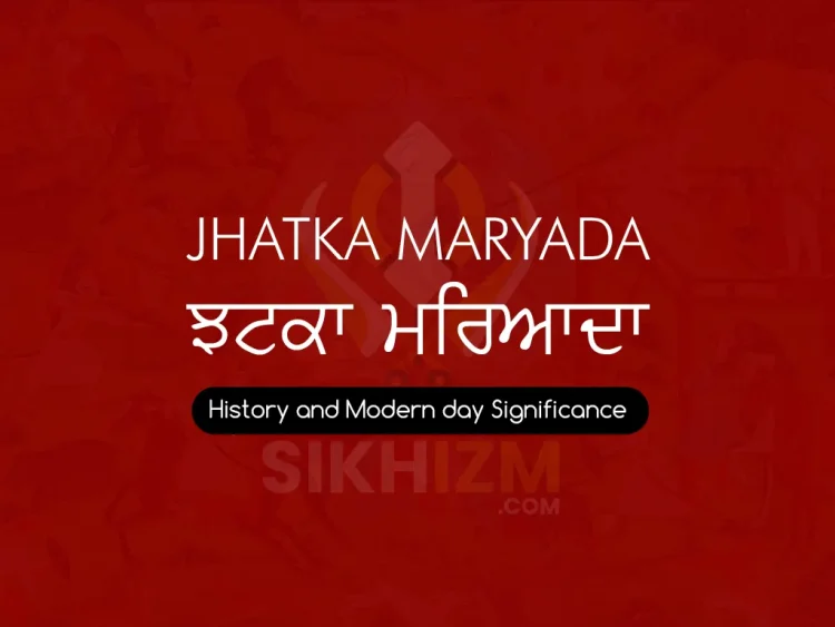 Jhatka Maryada Sikhism