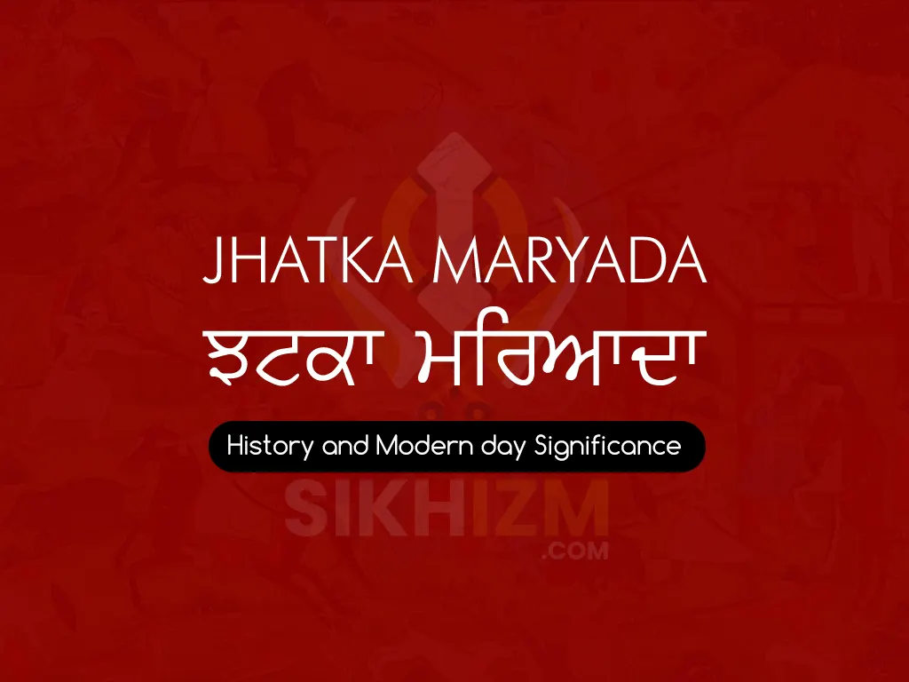 Jhatka Maryada Sikhism