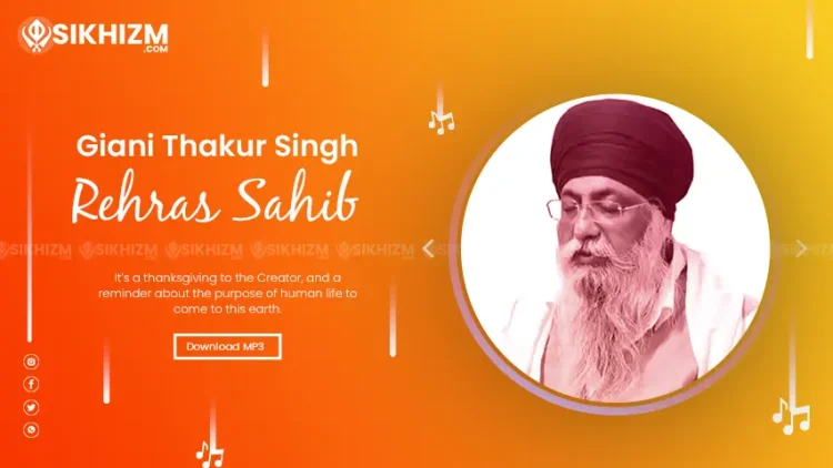 Download Rehras Sahib Mp3