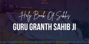 Holy Book of Sikhs Guru Granth Sahib Ji