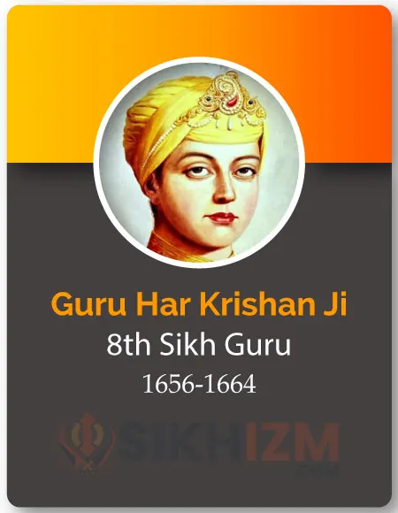 Guru Harkrishan Sahib Ji - 10 Sikh Gurus