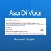 Asa Di Var PDF Gurbani