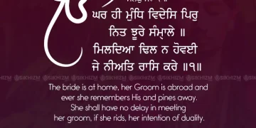 Ghar Hi Mundh Vides Pir Gurbani Quote Sikhism Wallpaper HD