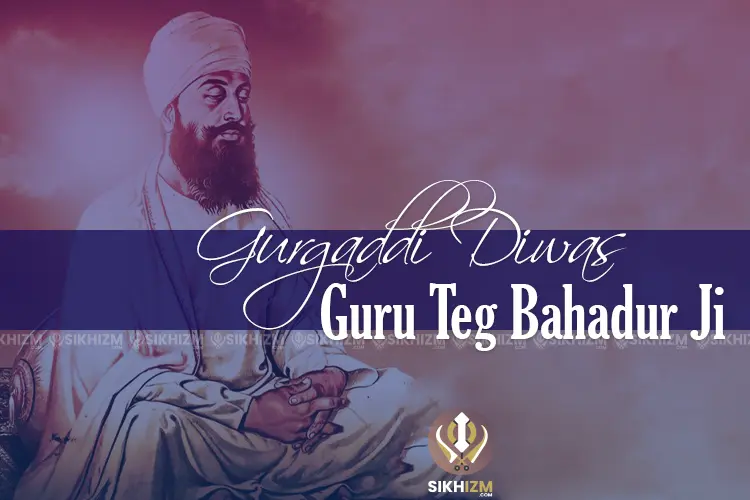 Guru Tegh Bahadur Gurgaddi Gurpurab 2023 Wishes Images