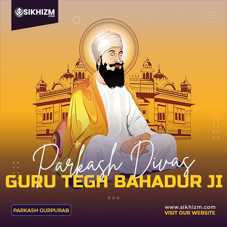 Guru Tegh Bahadur Jayanti Gurpurab Wishes