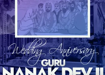 Guru Nanak Dev Ji Wedding Anniversary Image