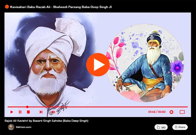 Babu Razab Ali Baba Deep Singh Ji