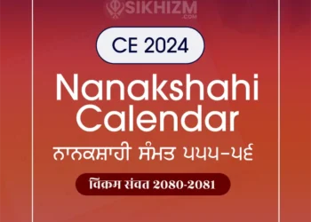 Nanakshahi Calendar 2024 Sikh Holidays