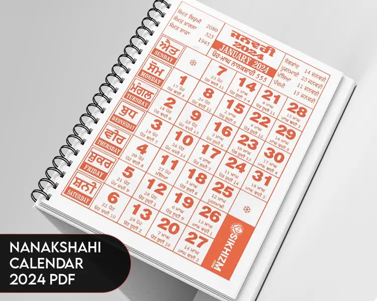 Nanakshahi Calendar 2024 Pdf Download • Sikhizm