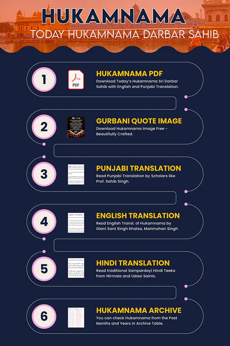 Today Hukamnama Darbar Sahib PDF Download Today Hukamnama Darbar Sahib PDF Download
