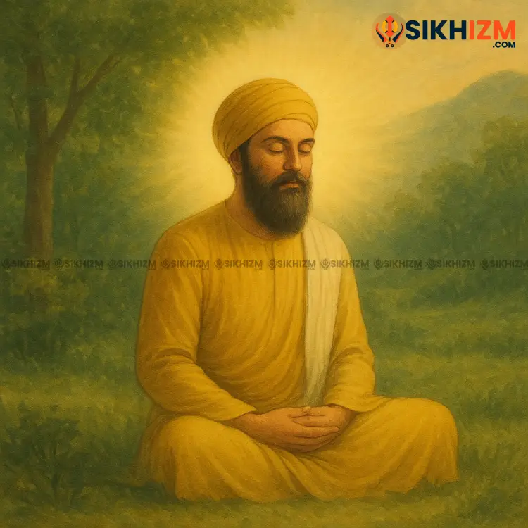 Bhagat Dhanna Ji Meditating