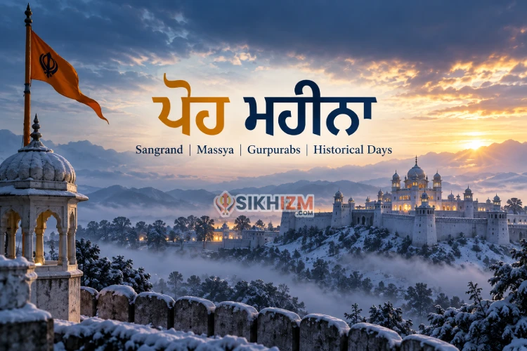 Poh Mahina 2026-27 (ਪੋਹ ਮਹੀਨਾ) - Dates, Gurpurabs & Sahibzada Shaheedi