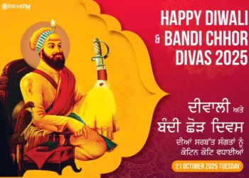 Happy Diwali & Bandi Chhor Divas 2025 | Wishes Image
