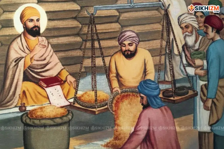 Guru Nanak Dev Ji at Modikhana