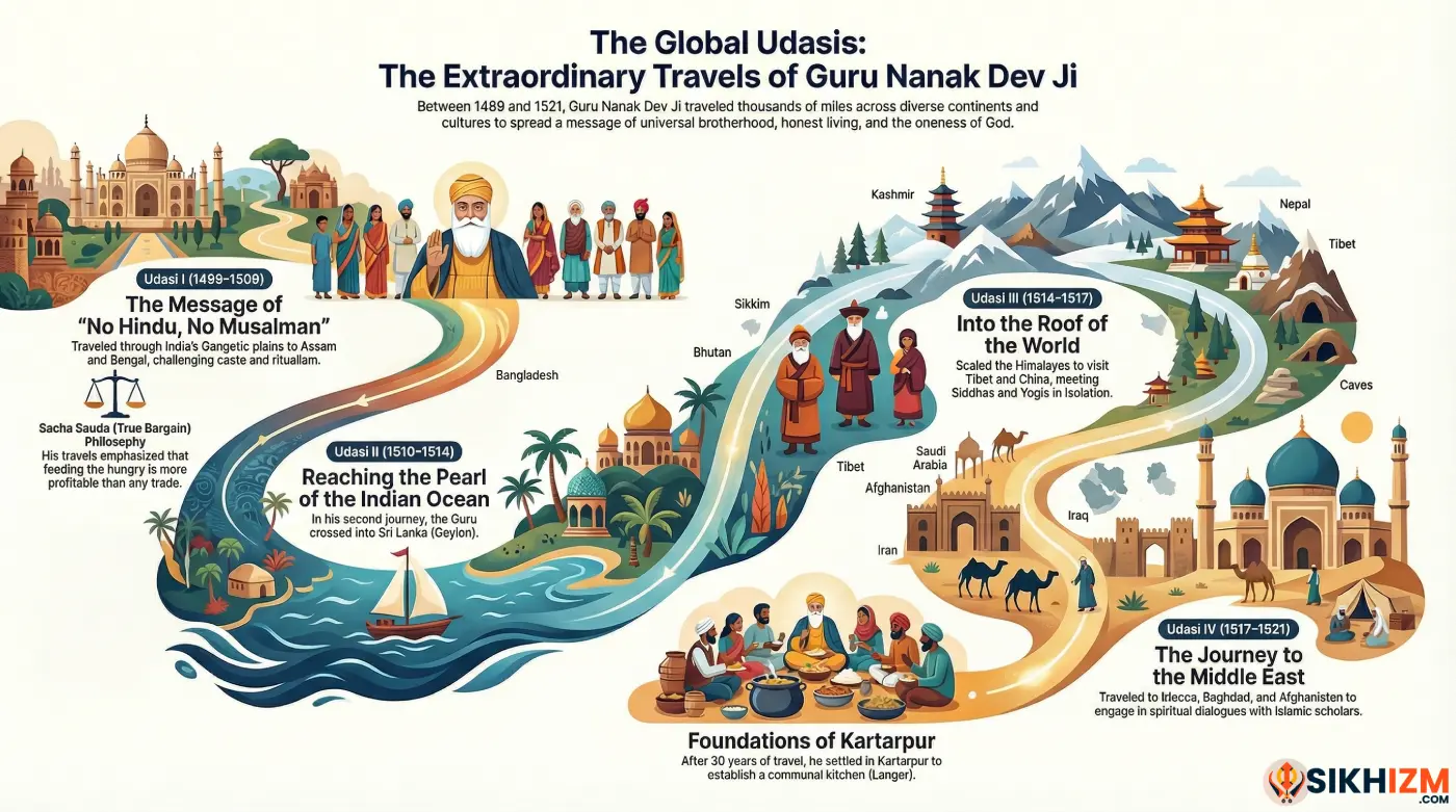 Travels of Sri Guru Nanak Dev Ji