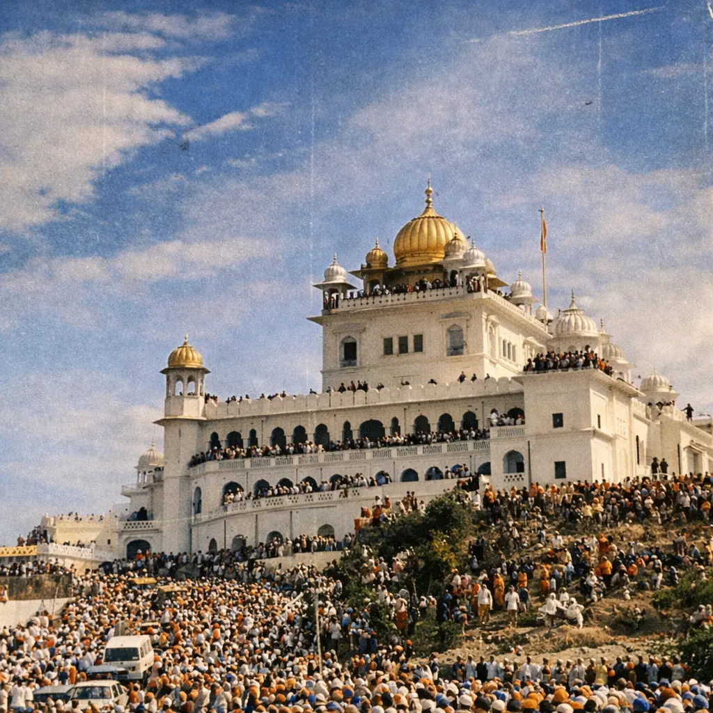 Gurudwara Sri Keshgarh Sahib, Anandpur Sahib during 1973