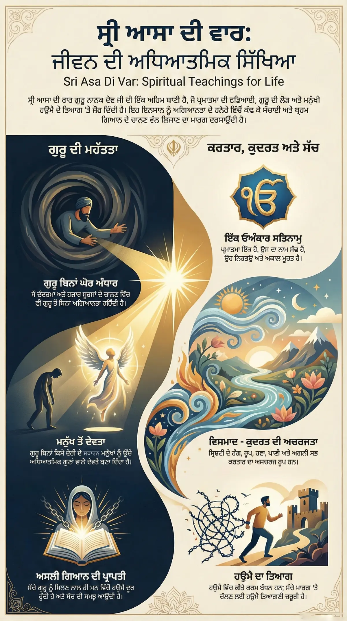 Asa Di Vaar Infographic