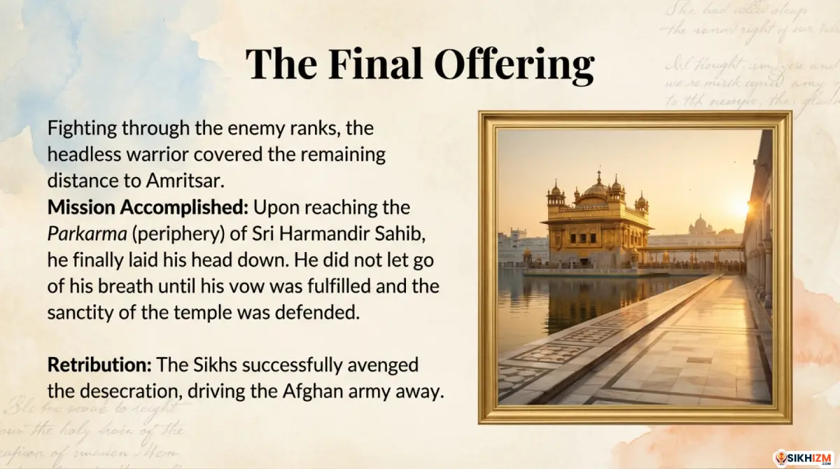 Baba Deep Singh Ji Immortal Shaheed of Sikh History 12