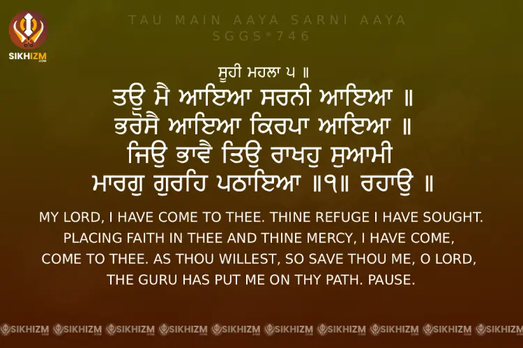 Tau Main Aaya Sarni Aaya