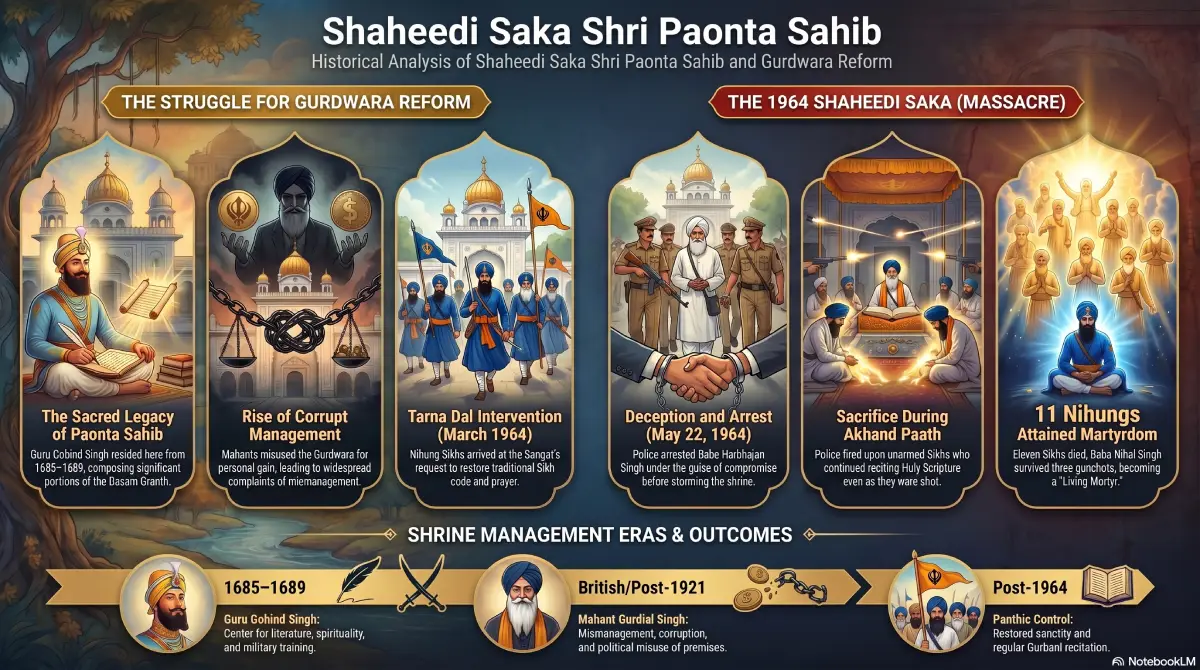 Shaheedi Saka Shri Paonta Sahib