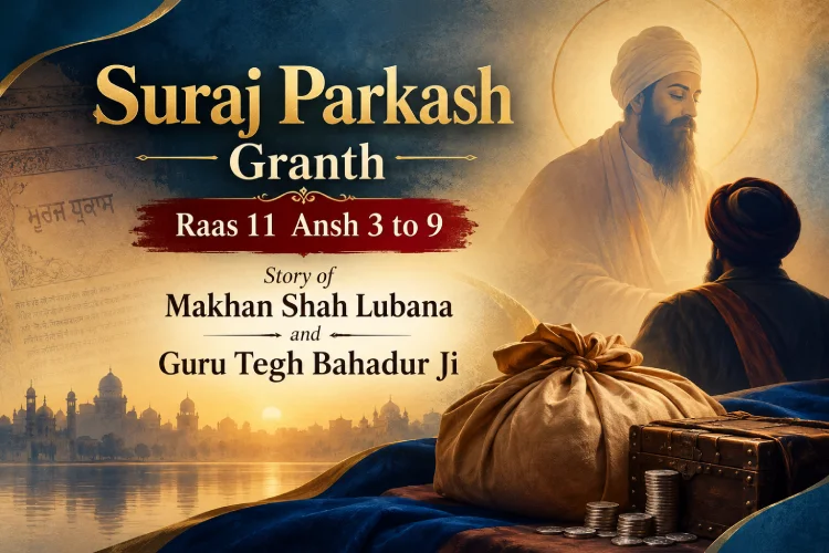 Suraj Parkash Makhan Shah Lubana & Guru Tegh Bahadur Sahib